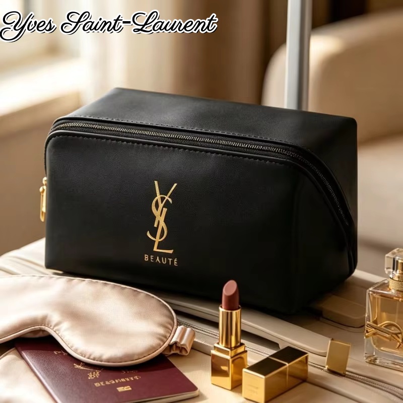 Luxury Bags Ysl - YSL Large Capacity Cosmetic Bag Women