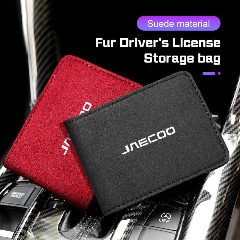 Luxury Bags & Leather Repair Of Atlanta - Luxury Suede Car Driving License Cover
