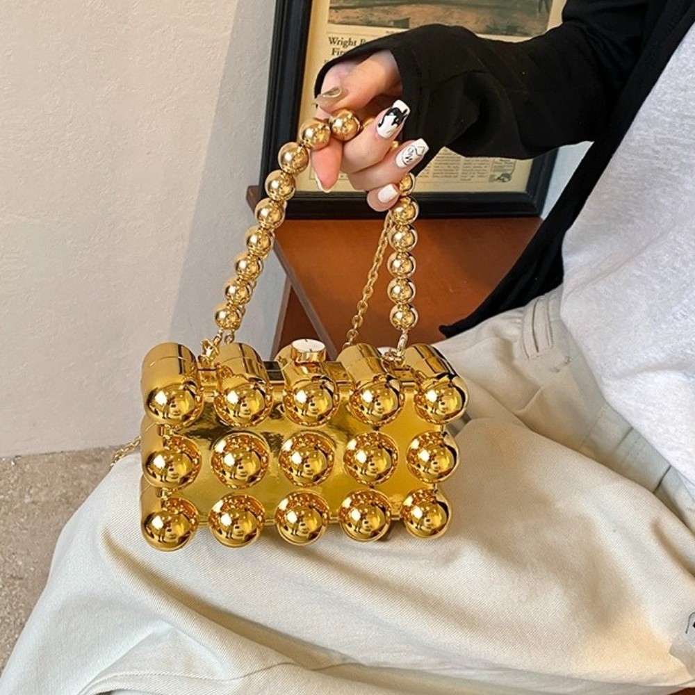 Mini Bag Evening Clutch - Acrylic Acrylic Box Clutch Purse Glossy