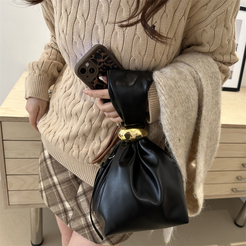 Mini Bag Evening Clutch - Personalised PU Soft Leather Clutch Vintage