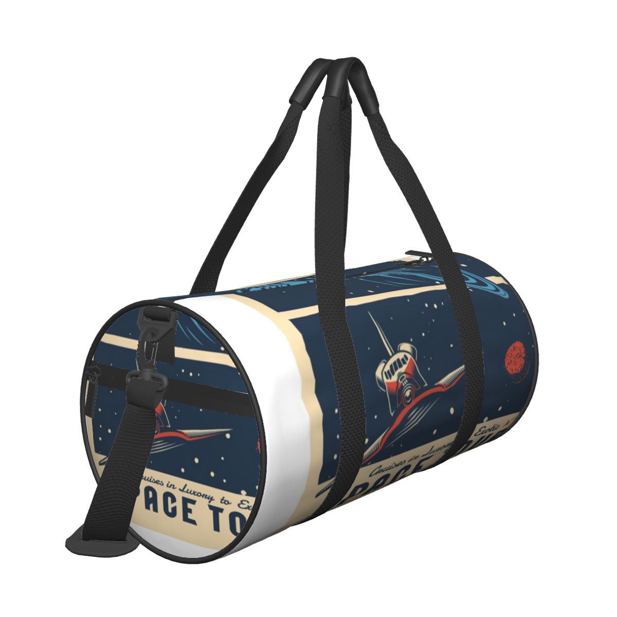 Luxury Bags Sales - Hot Sale Retro Space Tourism Poster