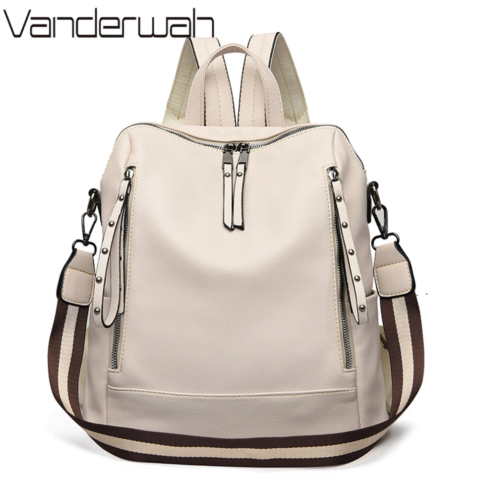 Luxury Bags Sales - Brand Luxury Backpacks Soft Leather Waterproof