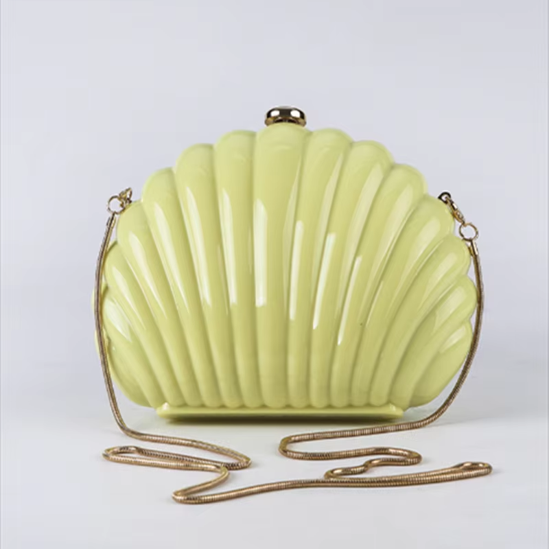 Luxury Bags Made - Lady Mini Shell Bag Acrylic High