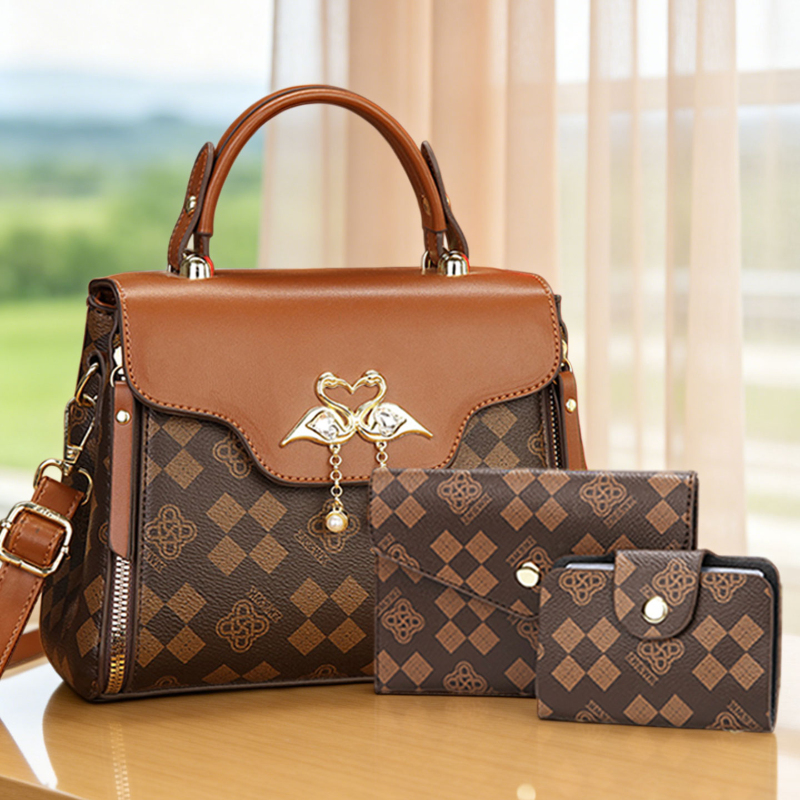 Luxury Bags & Leather Repair Of Atlanta - 3-piece women's bag set, light luxury