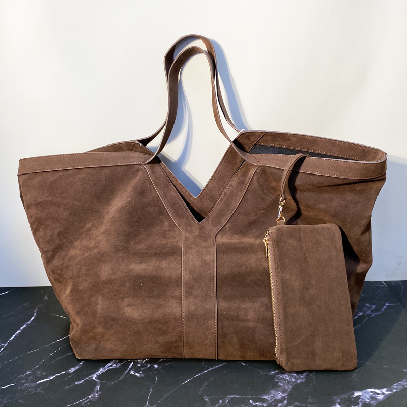 Oversized Faux Suede Tote Bags - Luxury Bags 2026 review and price