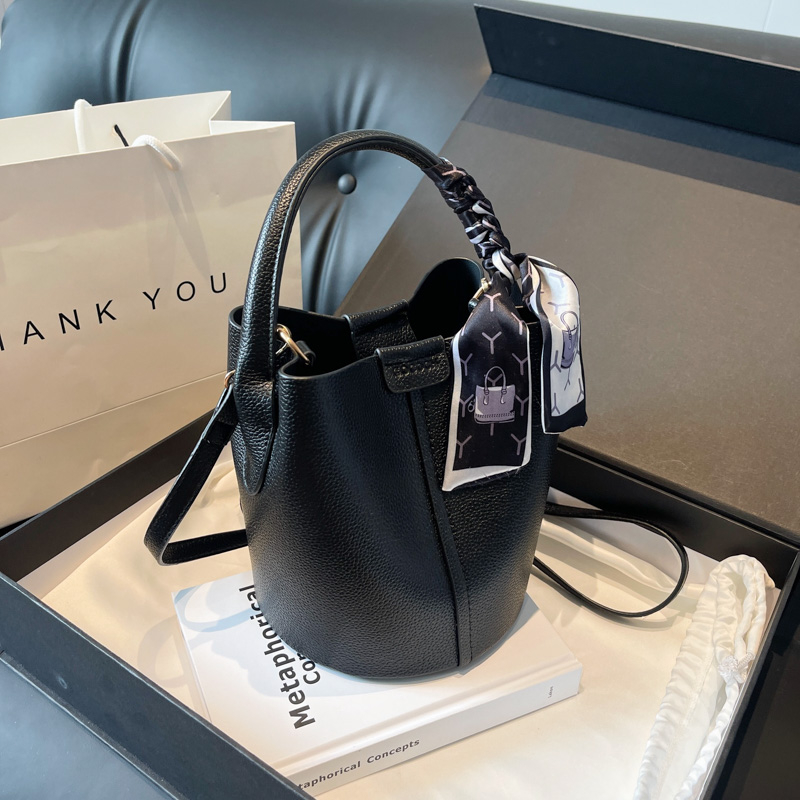 Red PU Bucket Shoulder and Cro - Luxury Bags Sales review and price
