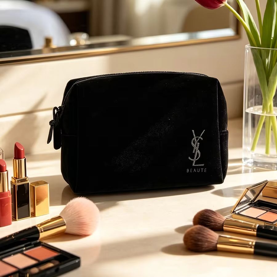 YSL’s Bag Black Printed Cosmet - Luxury Bags Ysl review and price