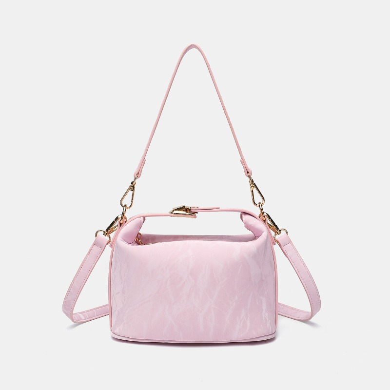 Women's Pink Patent Leather Mi - Top Handle Patent Bag review and price