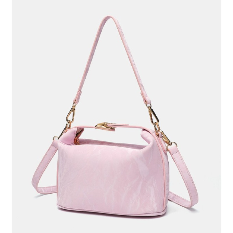 Women's Pink Patent Leather Mi - Top Handle Patent Bag review and price