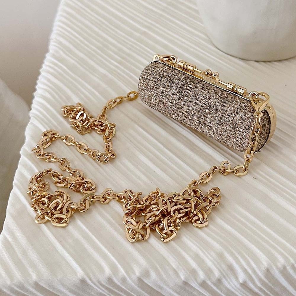 Chain Purse Rhinestone Chain L - Mini Bag Evening Clutch review and price