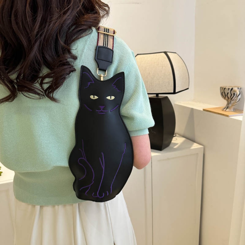 Women Cute Cat Shoulder Bag 20 - Luxury Bags Made review and price