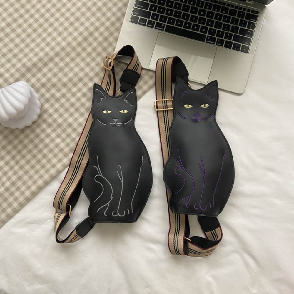 Women Cute Cat Shoulder Bag 20 - Luxury Bags Made review and price