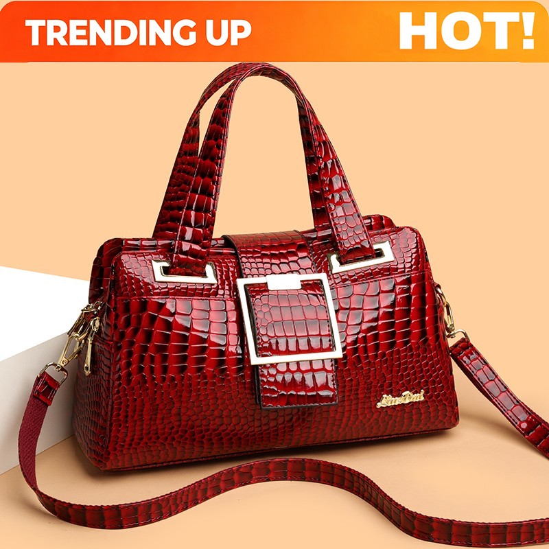 Luxury Crocodile Patterned Han - Luxury Bags Design review and price
