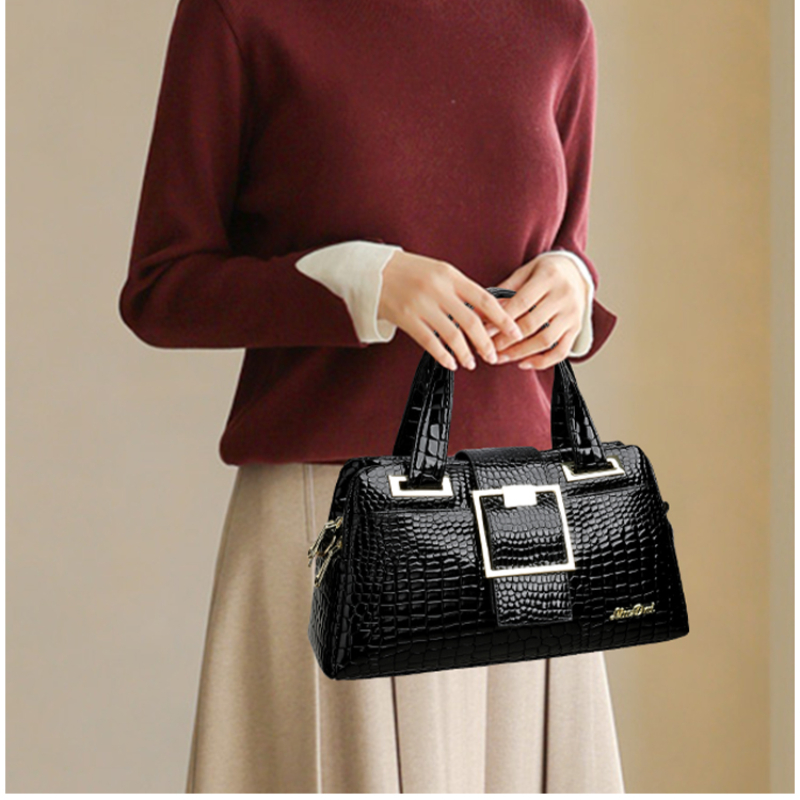 Luxury Crocodile Patterned Han - Luxury Bags Design review and price