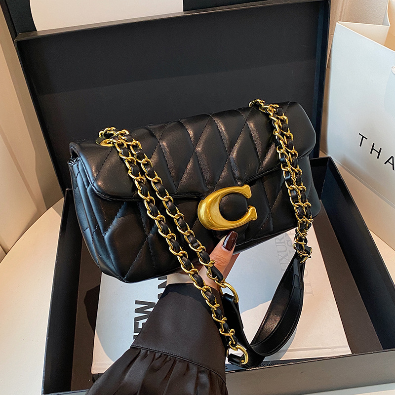 Women Quilted Leather Shoulder - Luxury Bags Made review and price