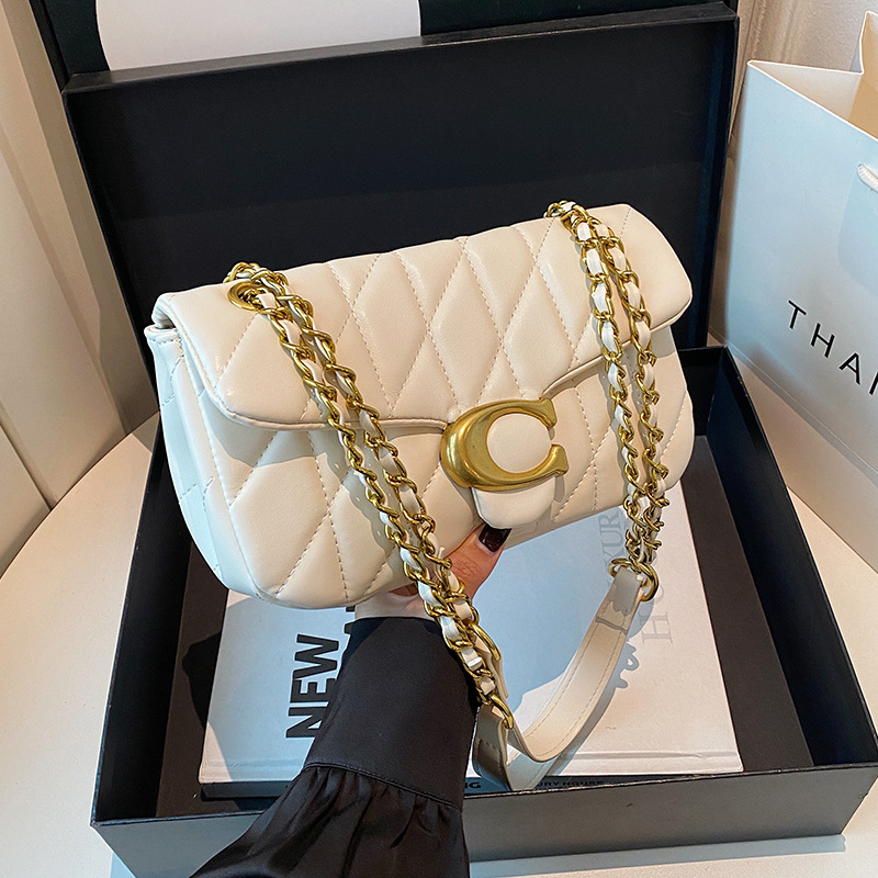 Women Quilted Leather Shoulder - Luxury Bags Made review and price