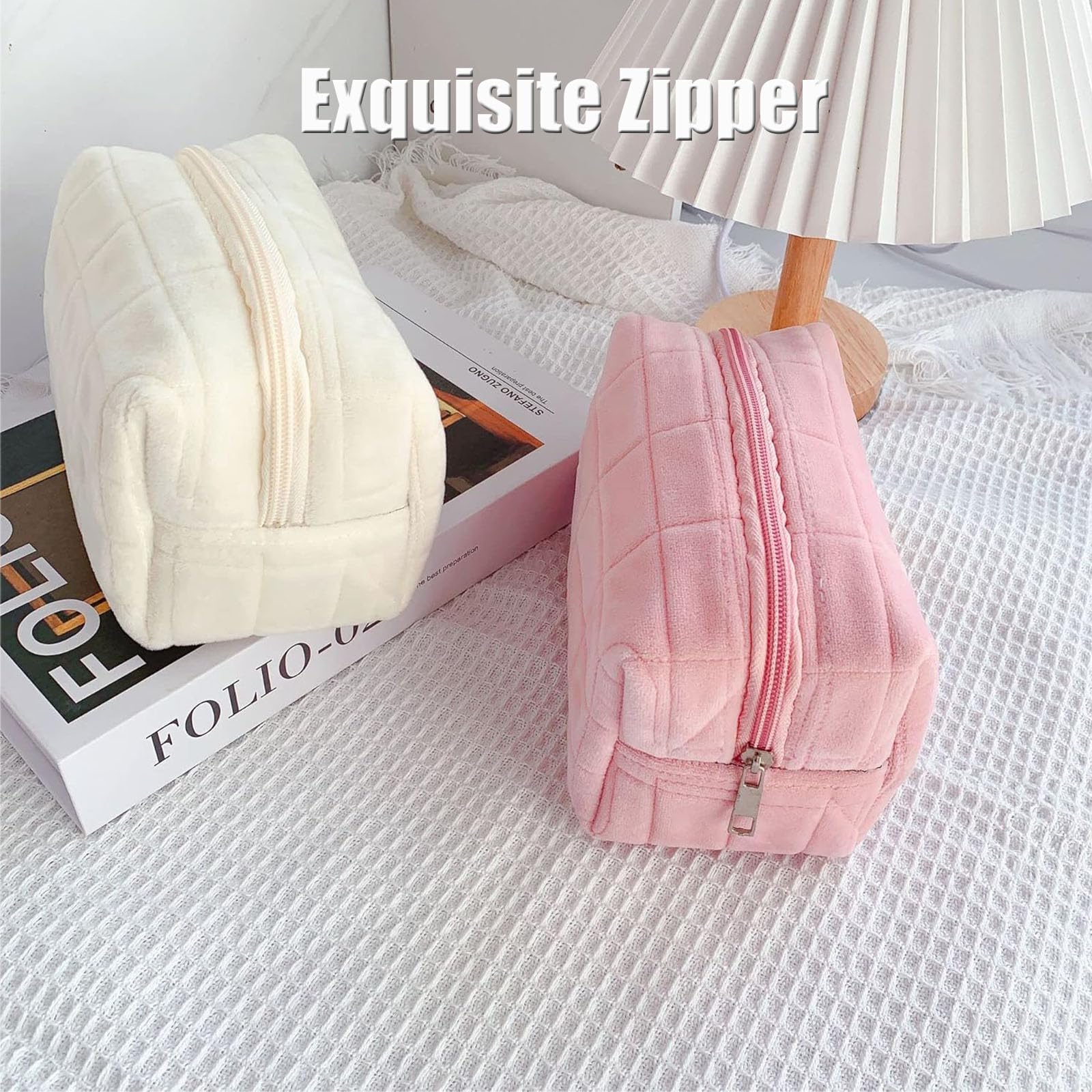 Luxury Fluffy Plush Travel Mak - Luxury Bags Rating review and price