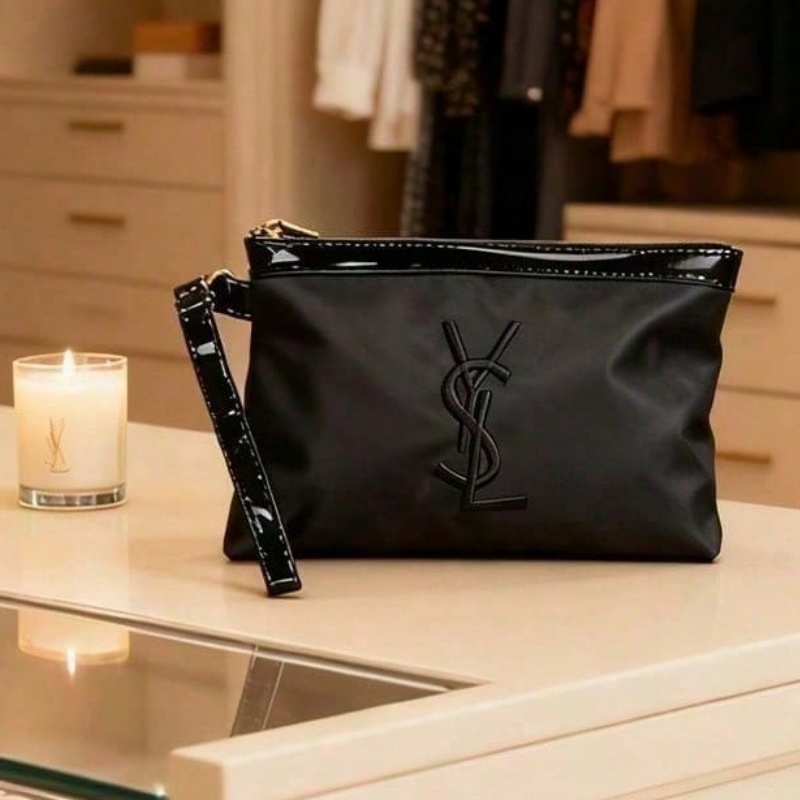 YSL Classic Cosmetic Bag For W - Luxury Bags Ysl review and price