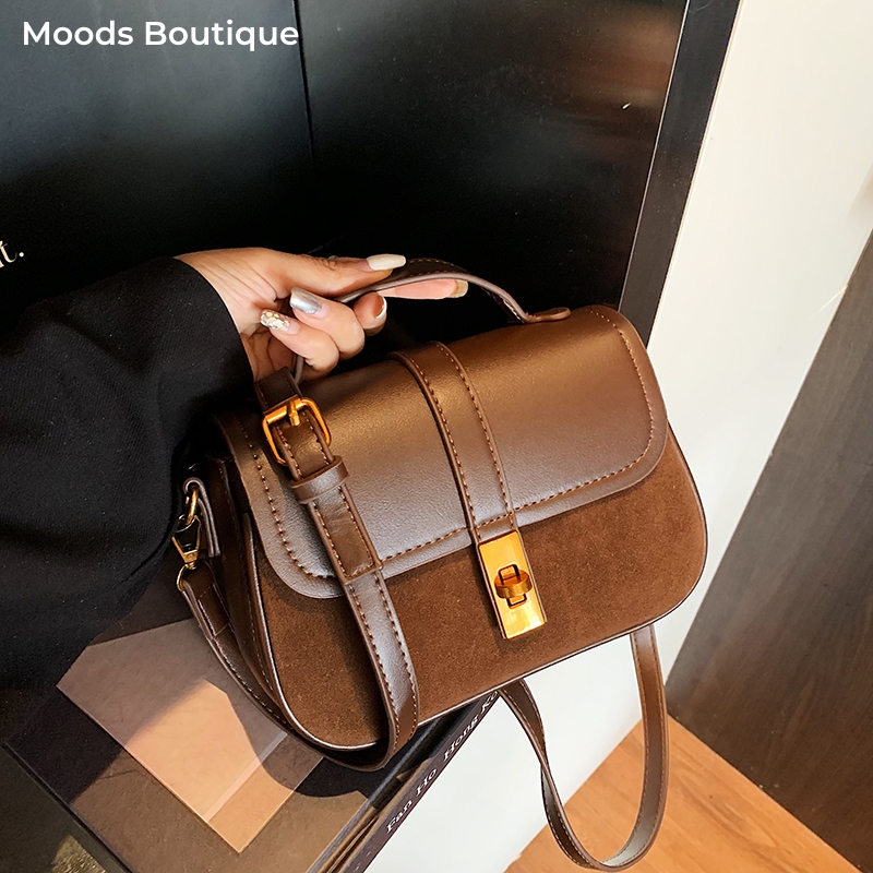 Branded Mini Square Flap Cross - Luxury Bags Consignment review and price