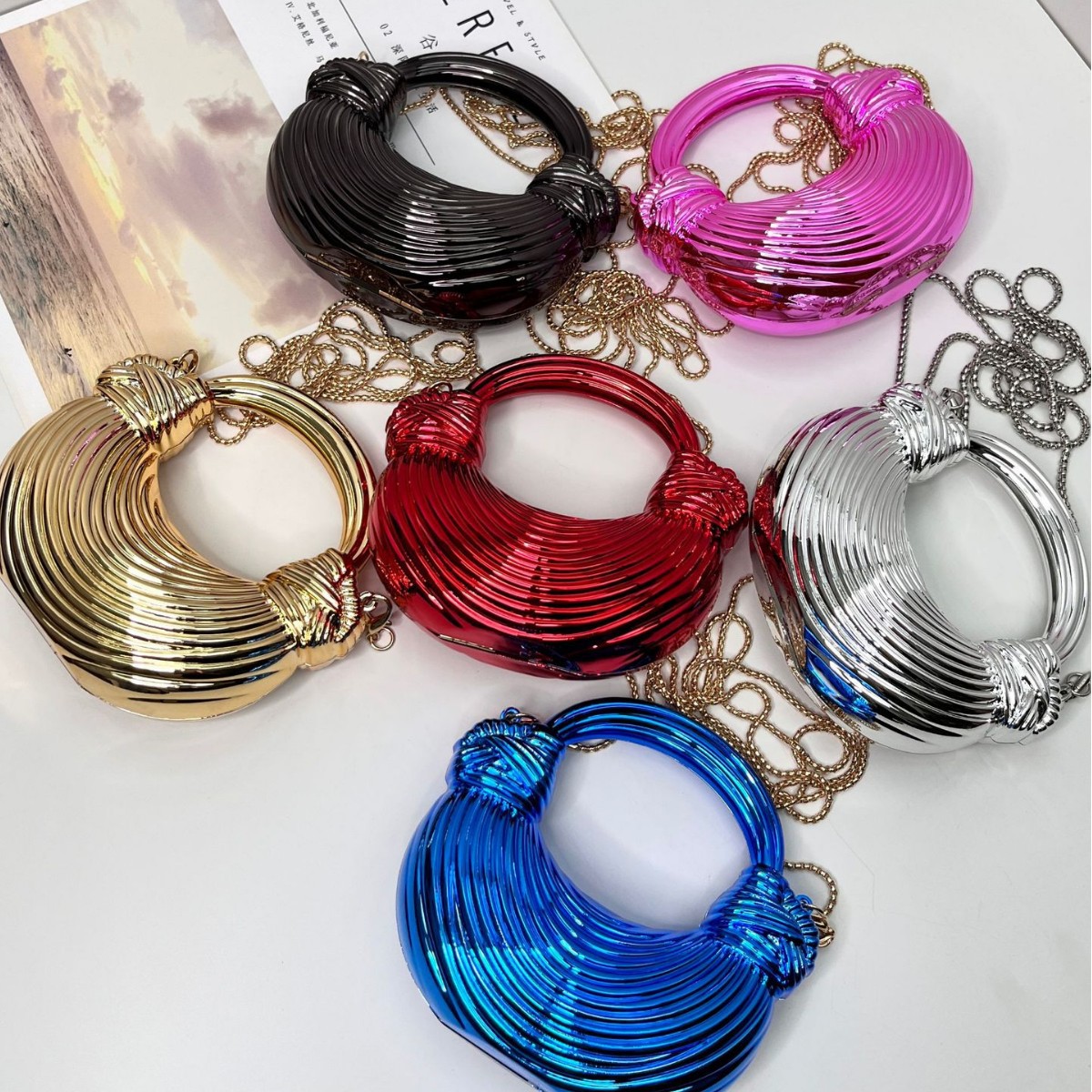 Mini Golden Evening Bag Purses - Mini Bag Evening Clutch review and price