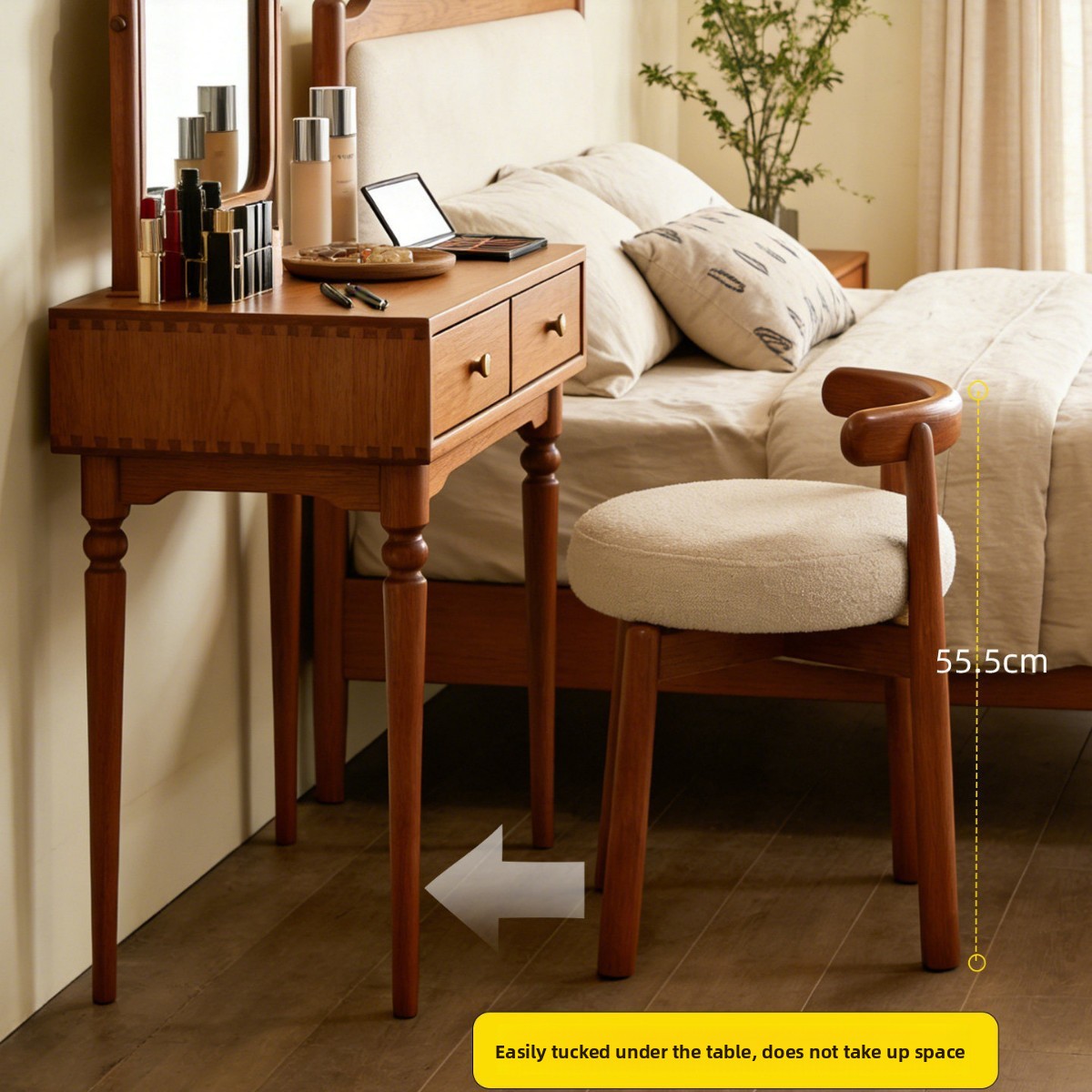 Simple solid wood rotating dre - Luxury Bags & Leather Repair Of Atlanta review and price