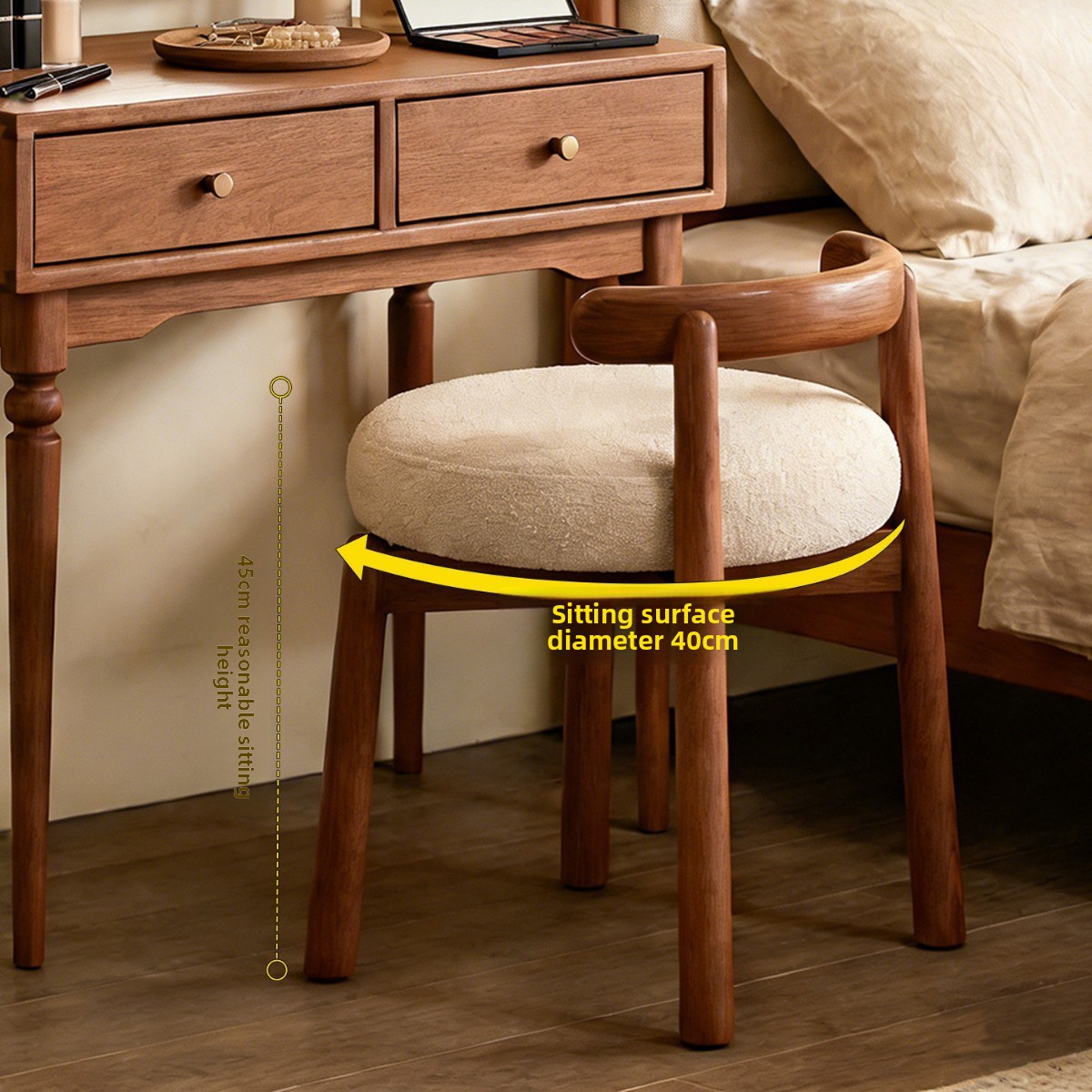 Simple solid wood rotating dre - Luxury Bags & Leather Repair Of Atlanta review and price