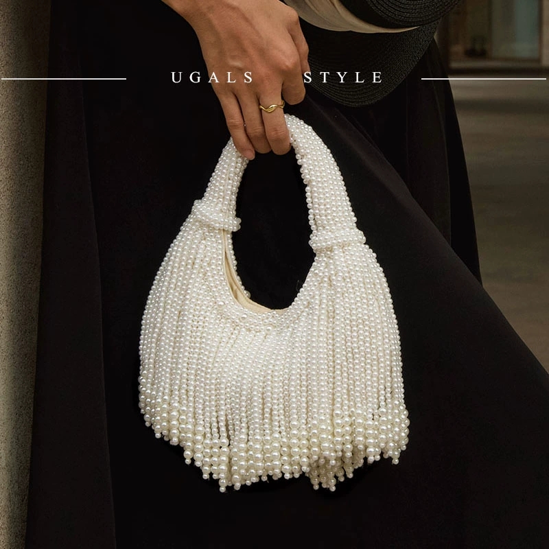 Design Handle Pearl Evening Cl - Luxury Bags Made review and price