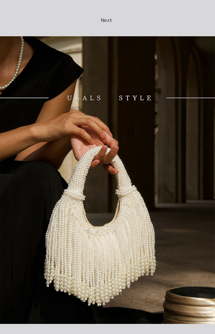 Design Handle Pearl Evening Cl - Luxury Bags Made review and price