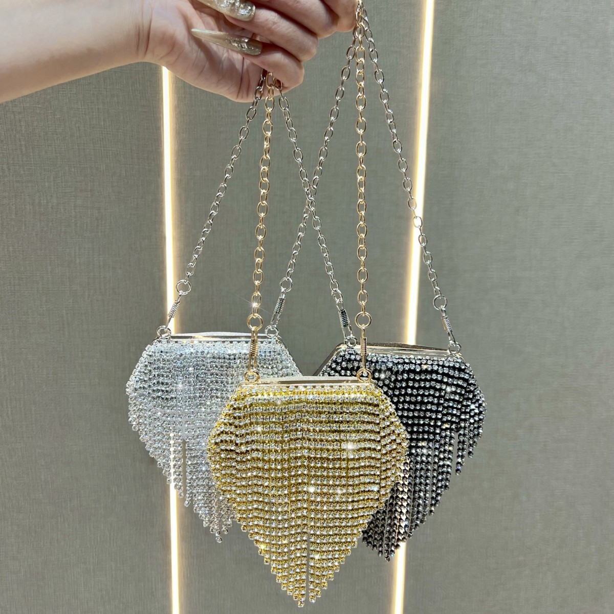 Luxury Designer Mini Heart Sha - Mini Bag Evening Clutch review and price