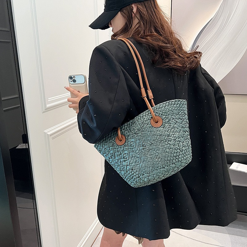 French Elegant Woven Bag Fashi - Luxury Bags Sales review and price