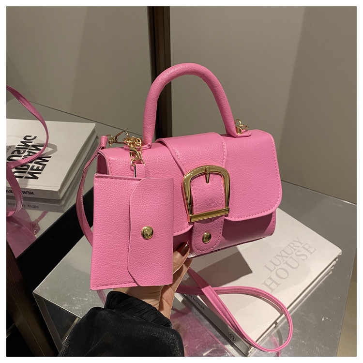 Barbie Pink Mini PU Leather Ha - Top Handle Patent Bag review and price
