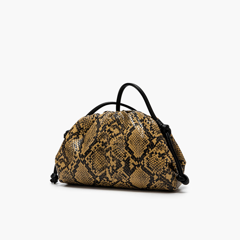 Ruched Serpentine Dumpling Bag - Luxury Bags Consignment review and price