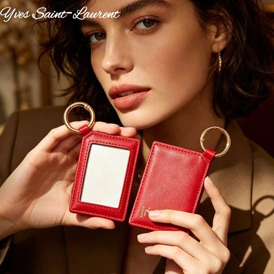 YSL  Red Leather Square Mini P - Luxury Bags Ysl review and price